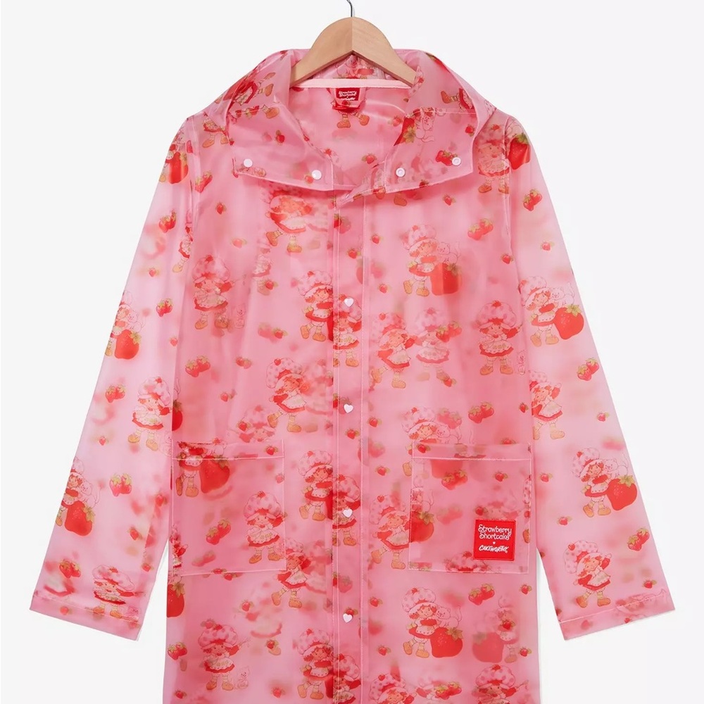 Strawberry Shortcake Pink Raincoat